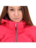 Miniatuur CMP, Softshell jacket zip hood, softshell ski-jas, dames, rhodamine roze