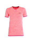 Miniatuur Craft Active comfort RN SS, thermo t-shirt, dames,crush roze