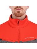 Miniatuur Spyder, Wengen Encore Full Zip vest heren volcano Rood