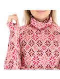 Miniatuur Kilpi, Jannu-W thermoshirt slim fit dames light Roze