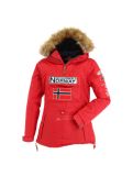 Miniatuur Geographical Norway, Boomera New 001 ski-jas dames rood 