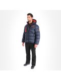 Miniatuur Geographical Norway, Citernier, winterjas, heren, Navy blauw