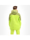 Miniatuur Helly Hansen, Straightline lifaloft, ski-jas, heren, azid lime groen