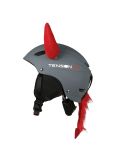 Miniatuur Hoxyheads, Hoxy Ears helmcover unisex Devil rood 