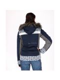 Miniatuur Kilpi, Leda stretch ski-jas, dames, donker blauw