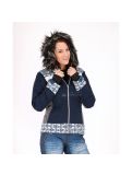 Miniatuur Kilpi, Leda stretch ski-jas, dames, donker blauw