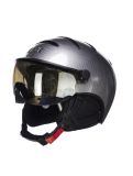 Miniatuur Kask Elite Pro, Skihelm, Licht Carbon-Zwart