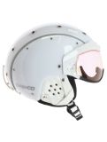 Miniatuur Casco, SP-6 skihelm met vizier unisex White wit 