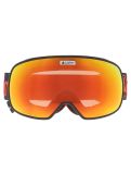 Miniatuur Cairn, Magnetik skibril extra lens unisex Mat Black Orange oranje, zwart 