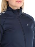 Miniatuur Peak Performance, W Rider Mid Zip vest dames Blue Shadow-Blue Shadow blauw 