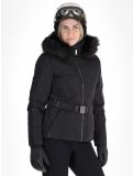 Miniatuur Poivre Blanc, Traditional 24PBH1003/WO/A ski-jas dames Black zwart 