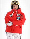 Miniatuur Rossignol, JC De Castelbajac Modul Down Bomber ski-jas dames Red rood 