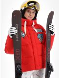 Miniatuur Rossignol, JC De Castelbajac Modul Down Bomber ski-jas dames Red rood 