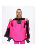 Miniatuur Kilpi, Elia, softshell jas, dames, grijs/roze