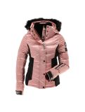 Miniatuur Superdry, Luxe Snow Puffer, ski-jas, dames, ice metallic roze