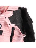 Miniatuur Superdry, Luxe Snow Puffer, ski-jas, dames, ice metallic roze