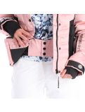 Miniatuur Superdry, Luxe Snow Puffer, ski-jas, dames, ice metallic roze