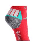 Miniatuur Deluni, Joyride skisokken unisex Socks On Socks Red rood 