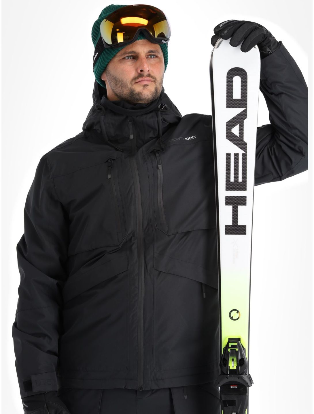 1080, Ash-T ski-jas heren Black zwart 