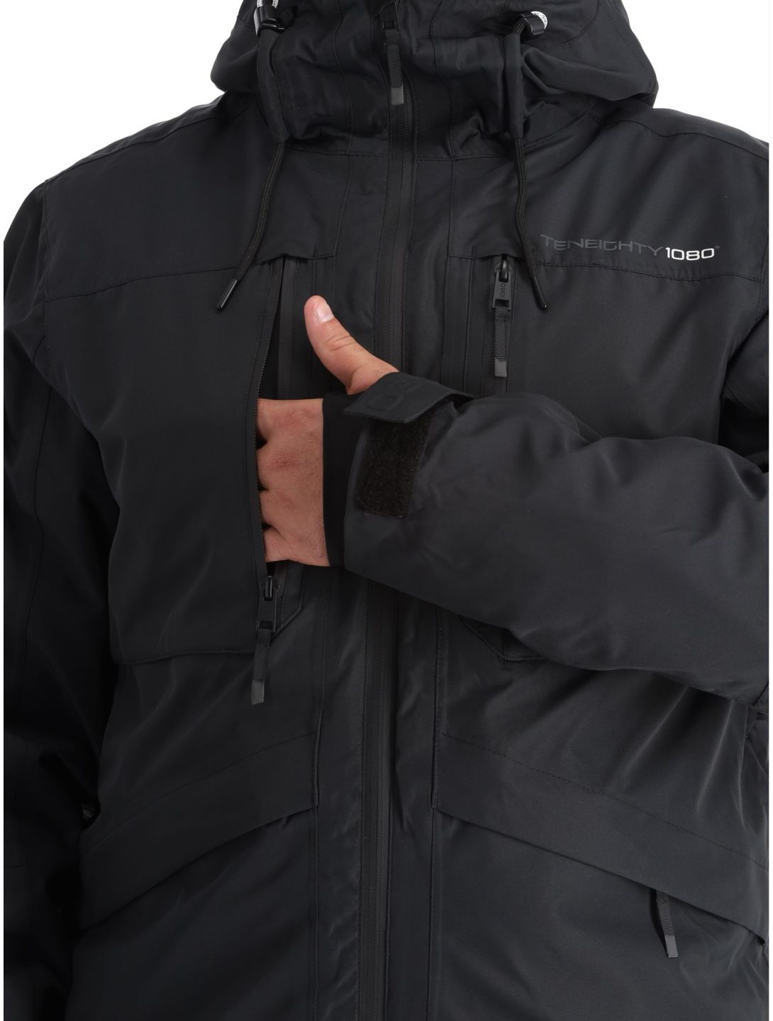 1080, Ash-T ski-jas heren Black zwart 