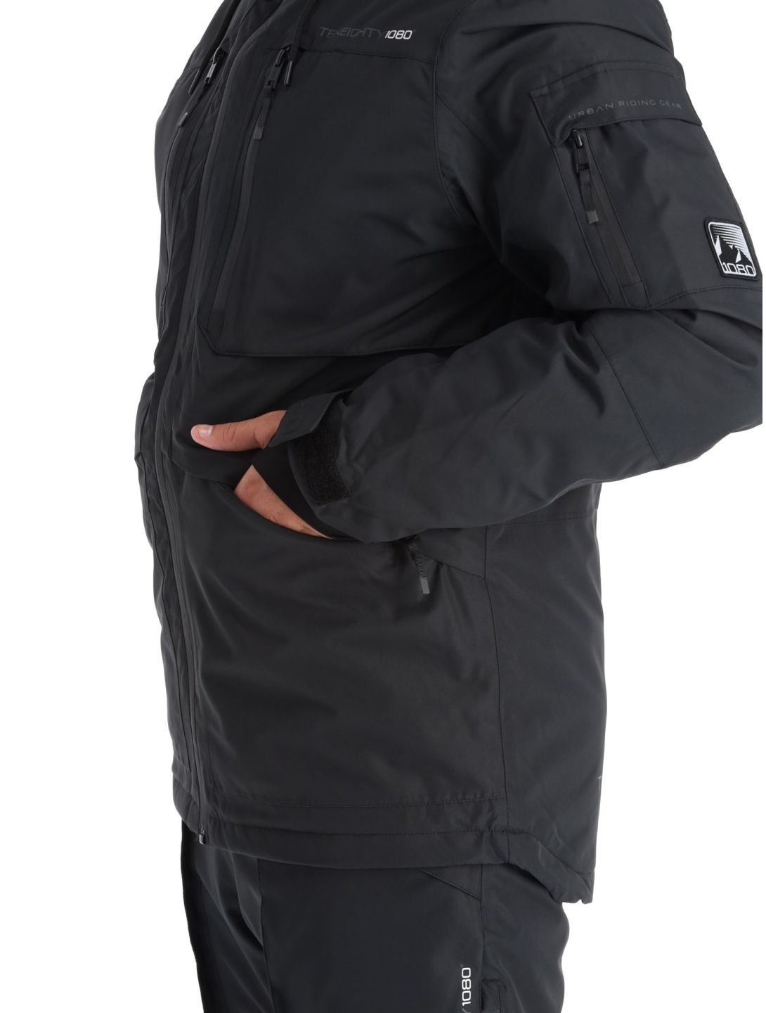 1080, Ash-T ski-jas heren Black zwart 