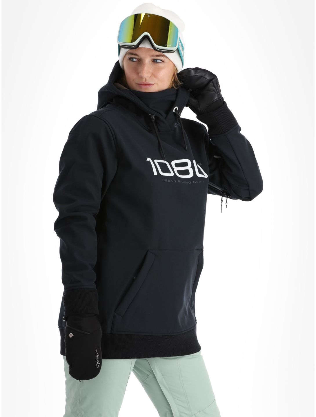 1080, Belle-T winter anorak dames Black zwart 