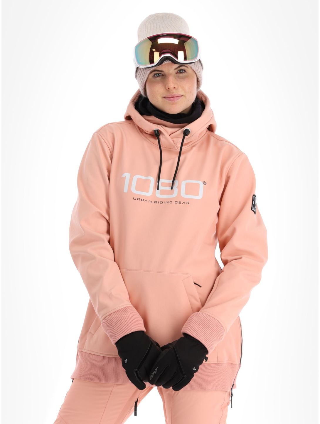 1080, Belle-T winter anorak dames Rose roze 