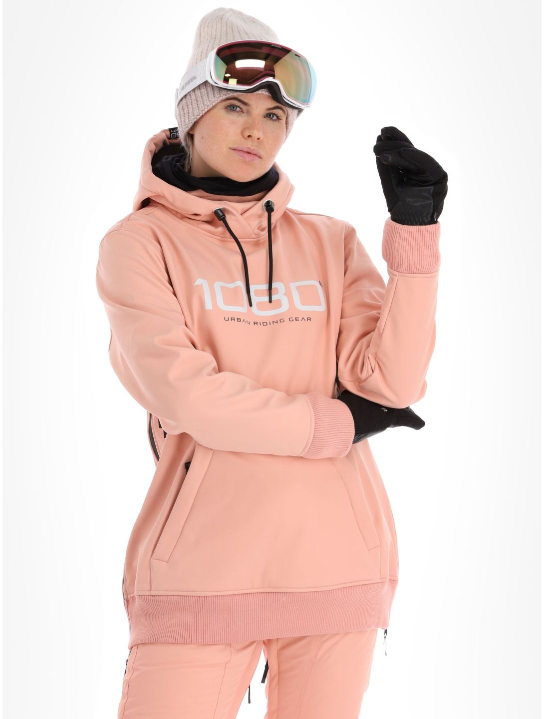 1080, Belle-T winter anorak dames Rose roze 