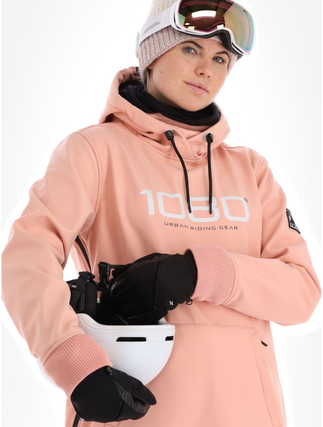 1080, Belle-T winter anorak dames Rose roze 