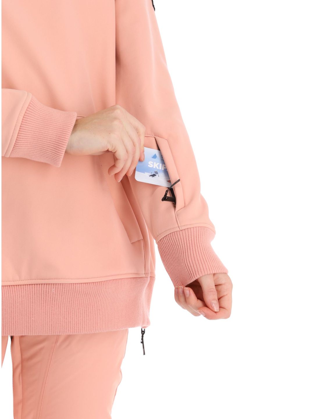 1080, Belle-T winter anorak dames Rose roze 