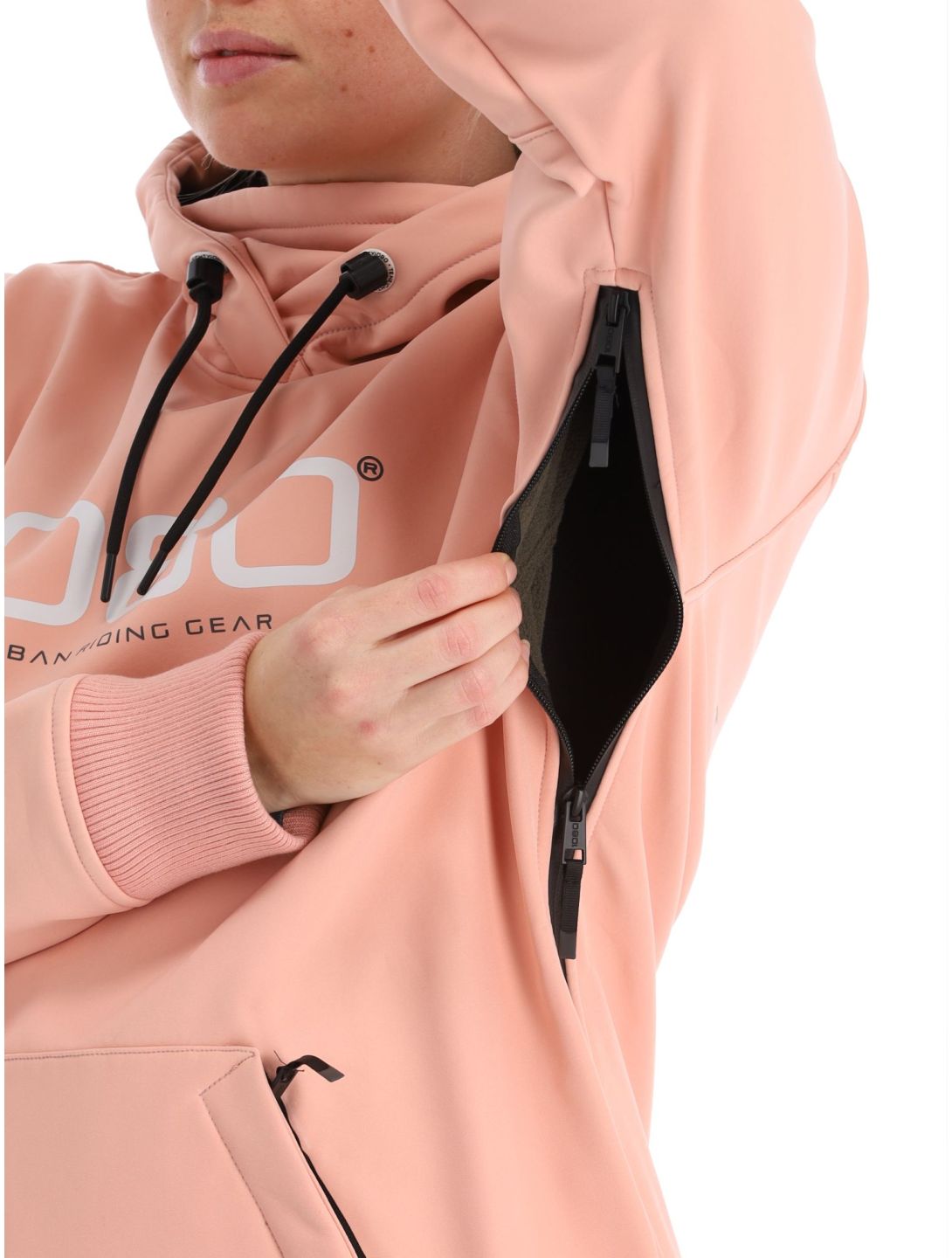 1080, Belle-T winter anorak dames Rose roze 