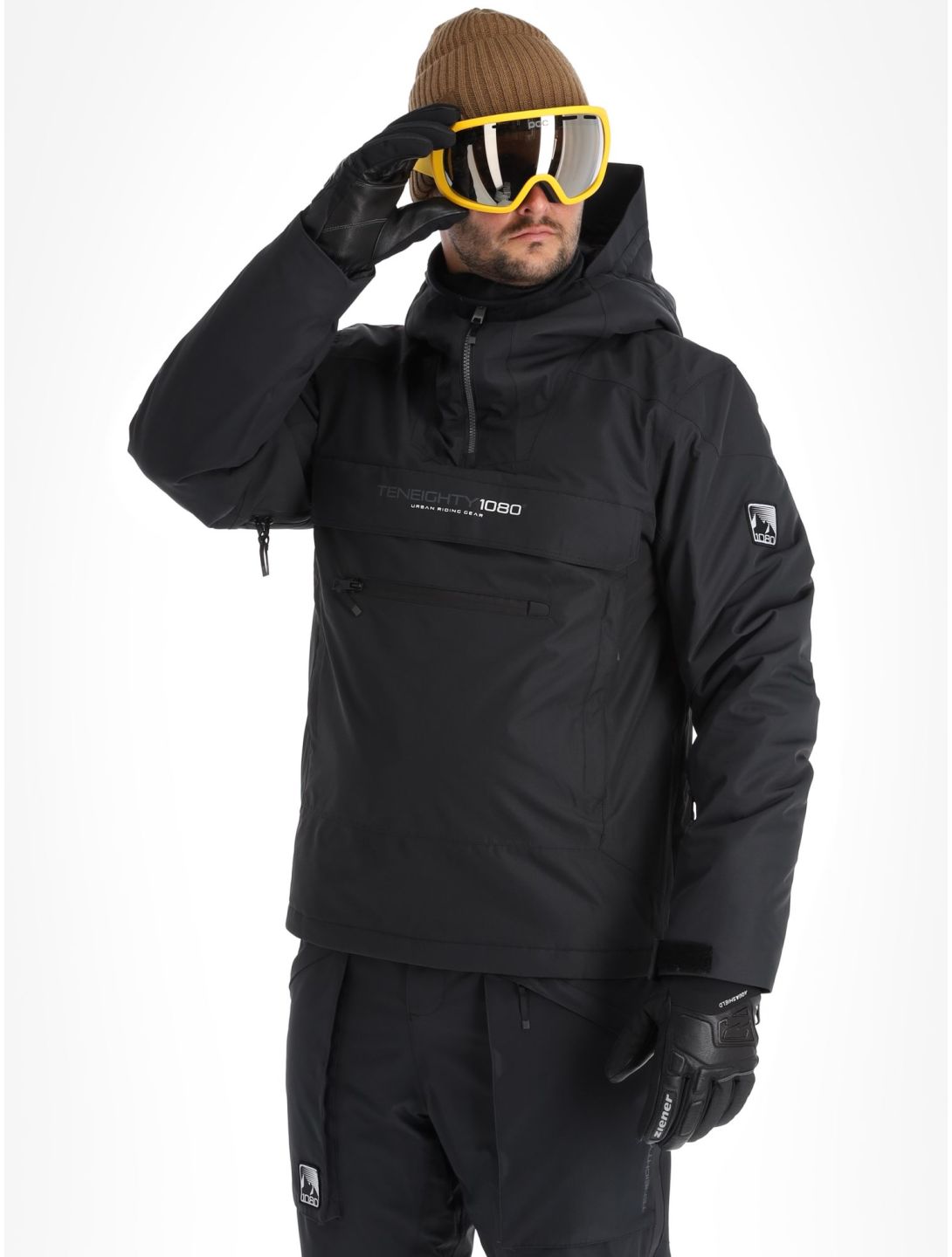 1080, Drake-T winter anorak heren Black zwart 