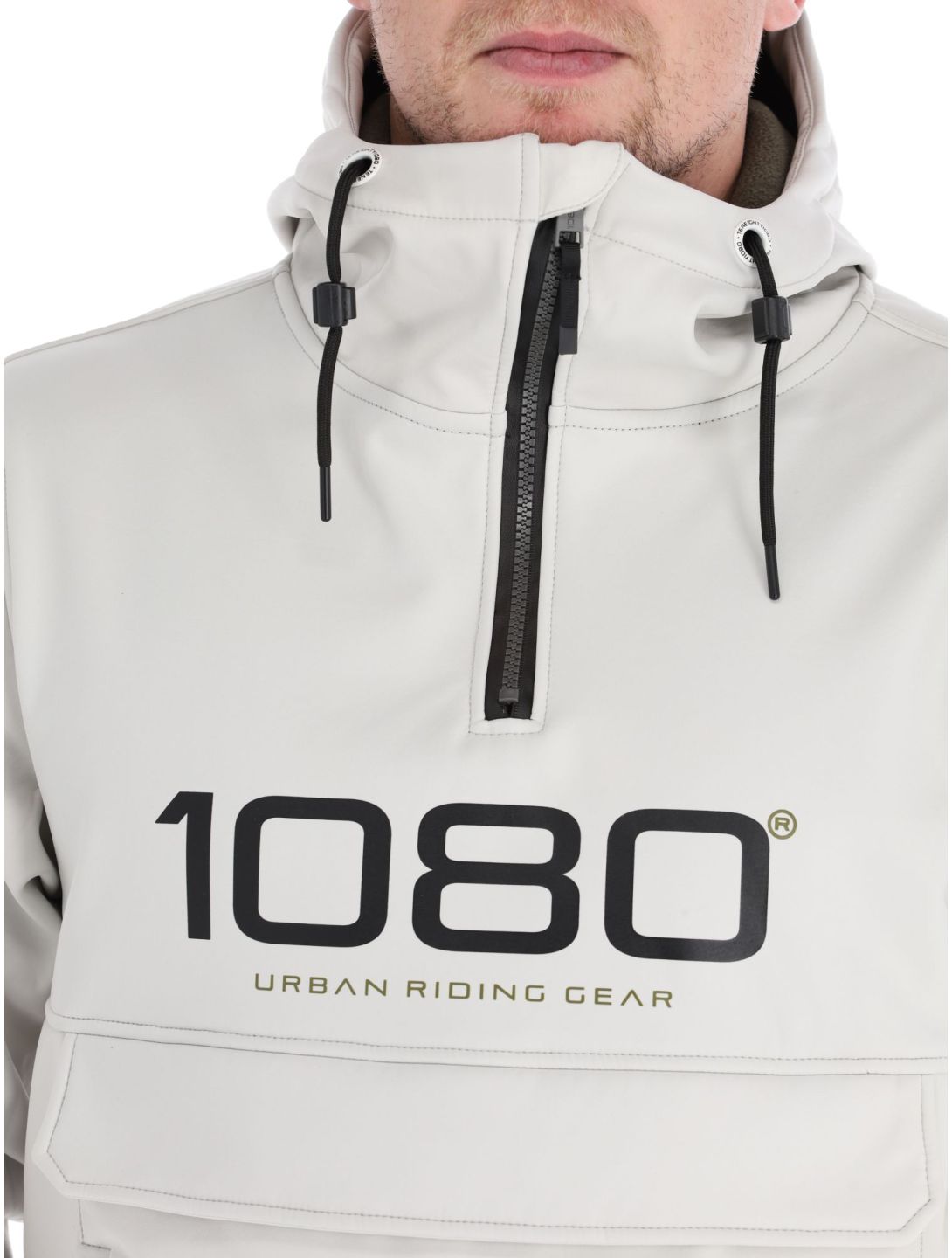 1080, Parker-T winter anorak heren Light Grey grijs 