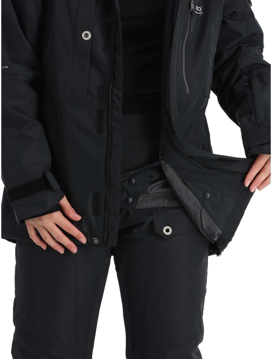 1080, Sharon-T ski-jas dames Black zwart 