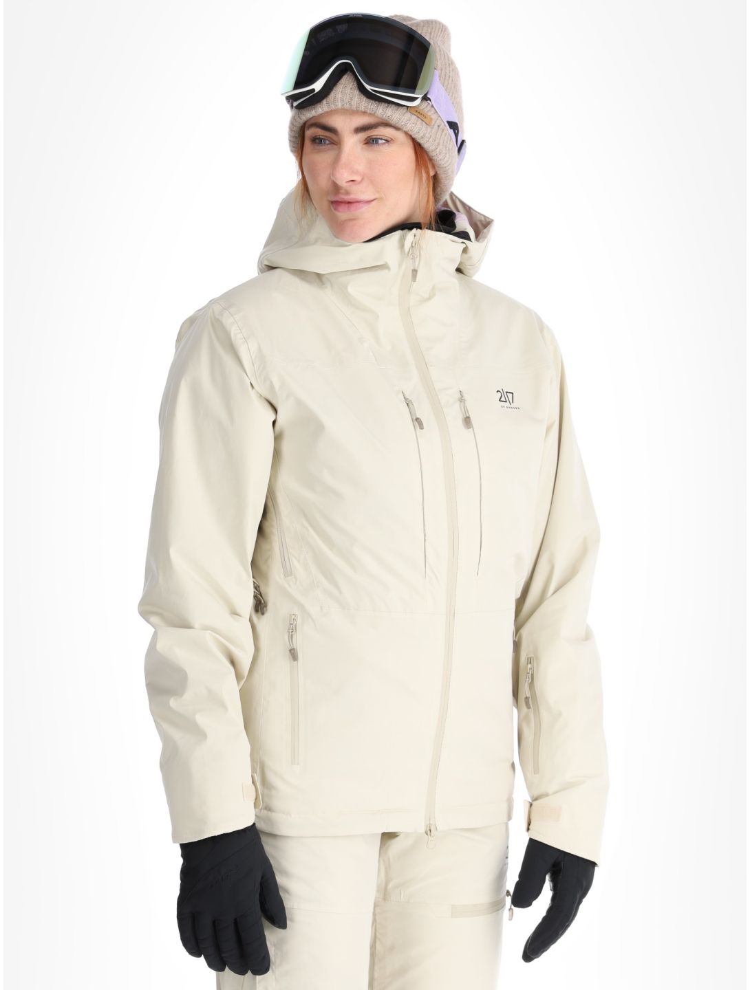 2117 of Sweden, Nausta ski-jas dames Beige beige 