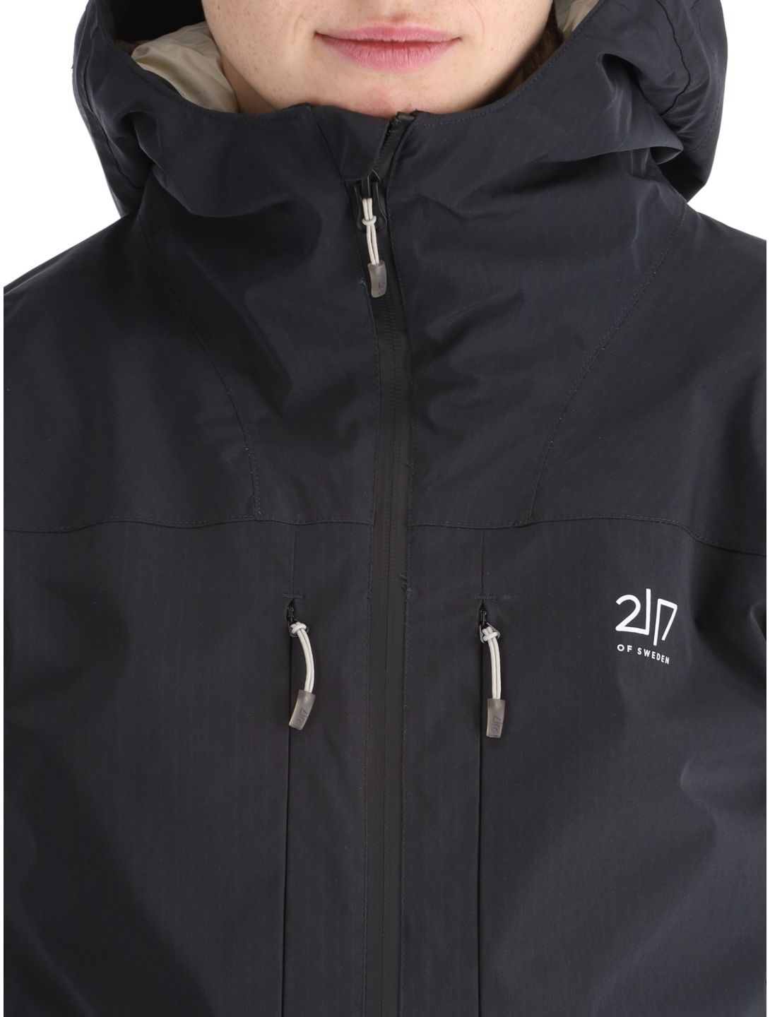 2117 of Sweden, Nausta ski-jas dames Black zwart 