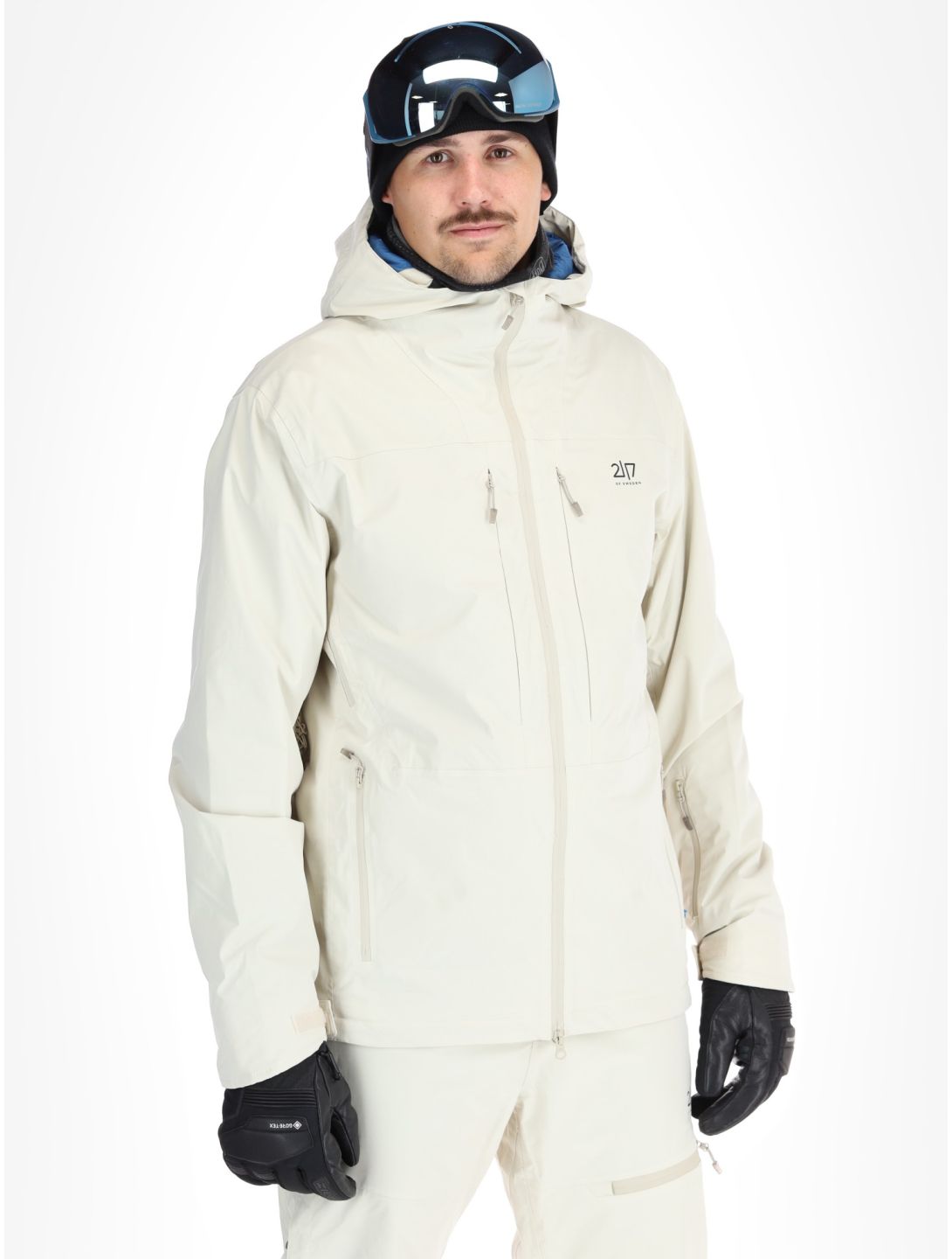 2117 of Sweden, Nausta ski-jas heren Beige beige 