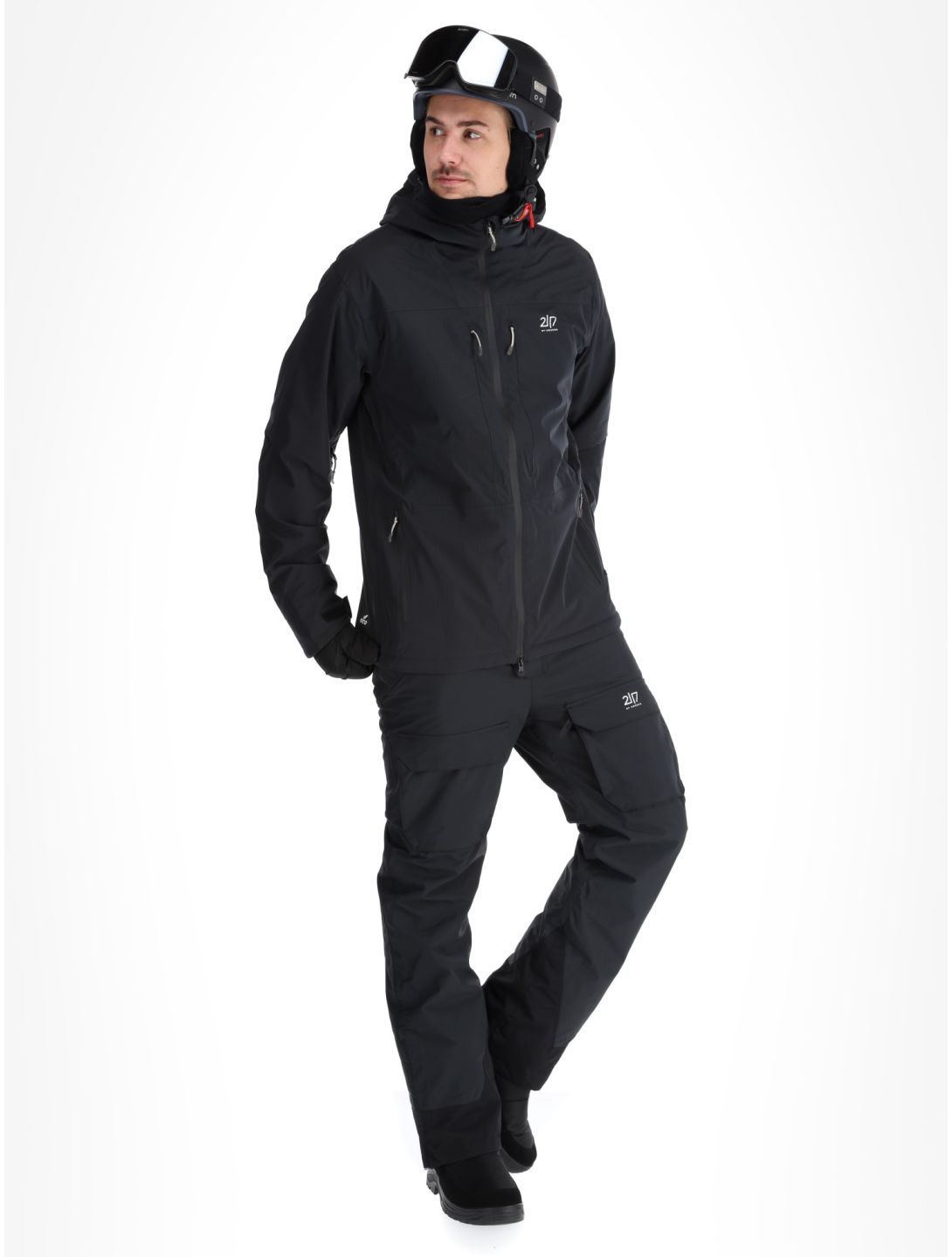 2117 of Sweden, Nausta ski-jas heren Black zwart 