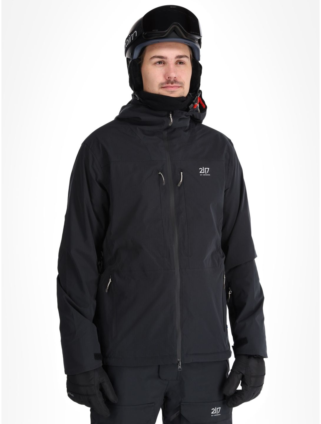 2117 of Sweden, Nausta ski-jas heren Black zwart 