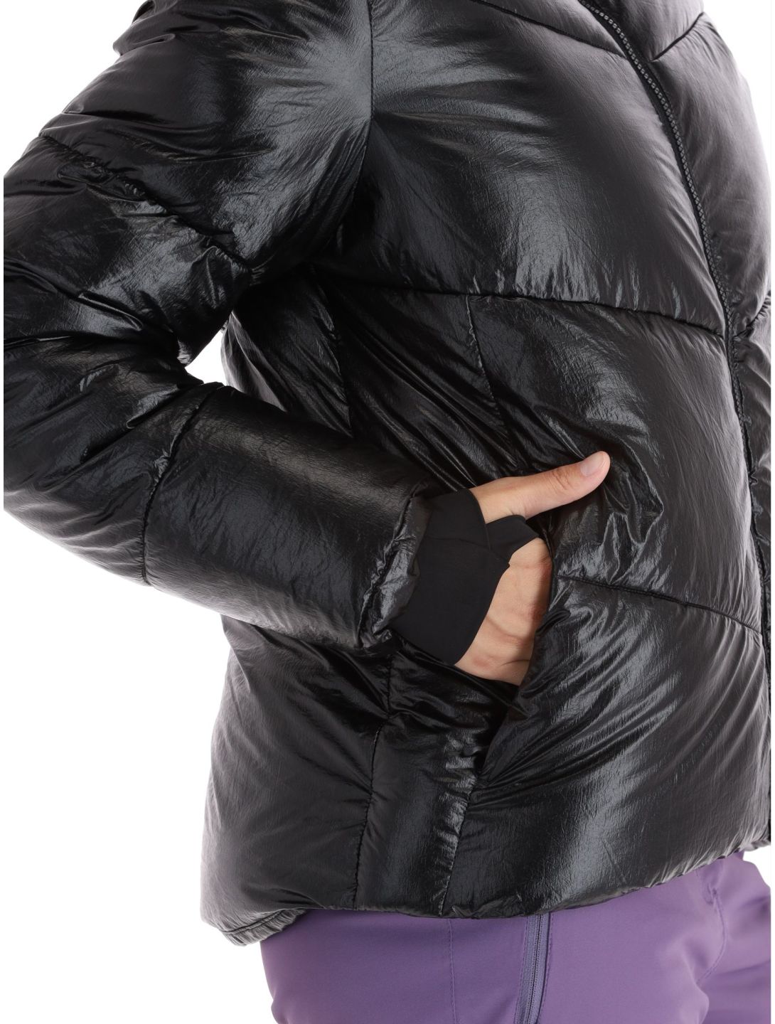 4F, Down Jacket  F277 donsjas dames Black zwart 