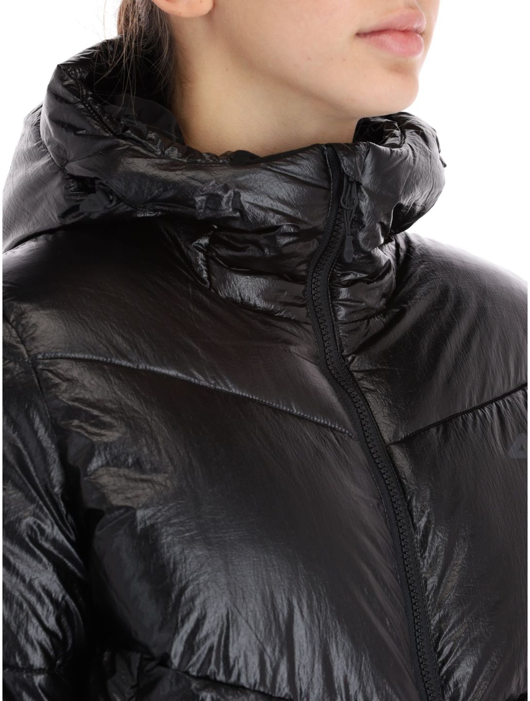 4F, Down Jacket  F277 donsjas dames Black zwart 