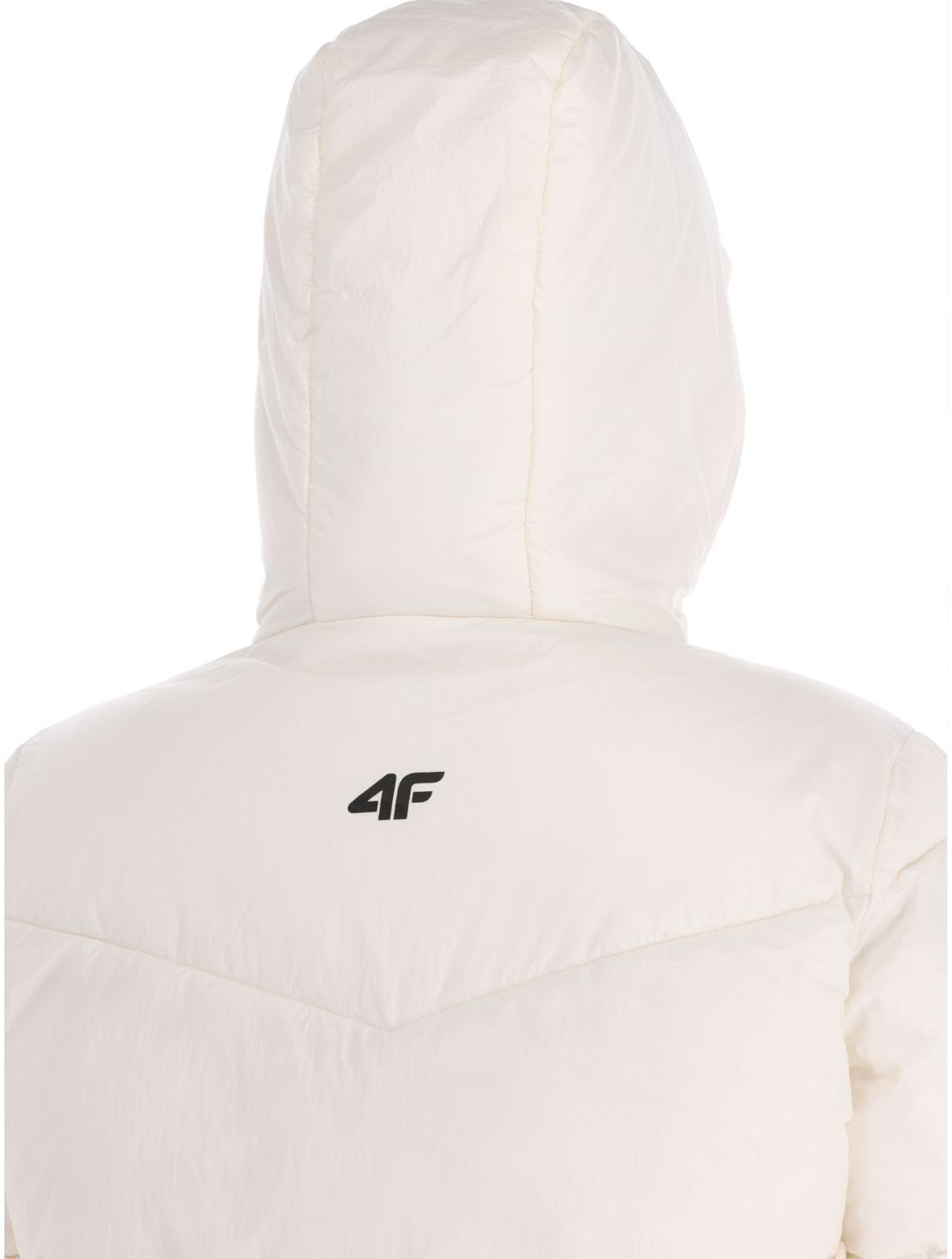 4F, Down Jacket  F277 donsjas dames Off White wit 