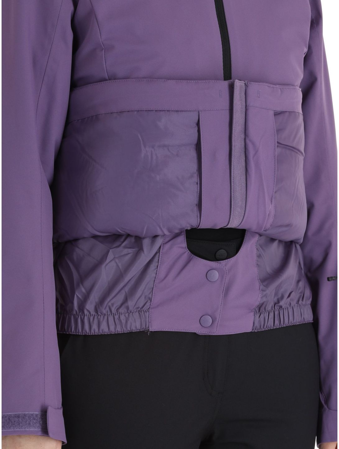 4F, Jacket  F120 ski-jas dames Dark Violet paars 