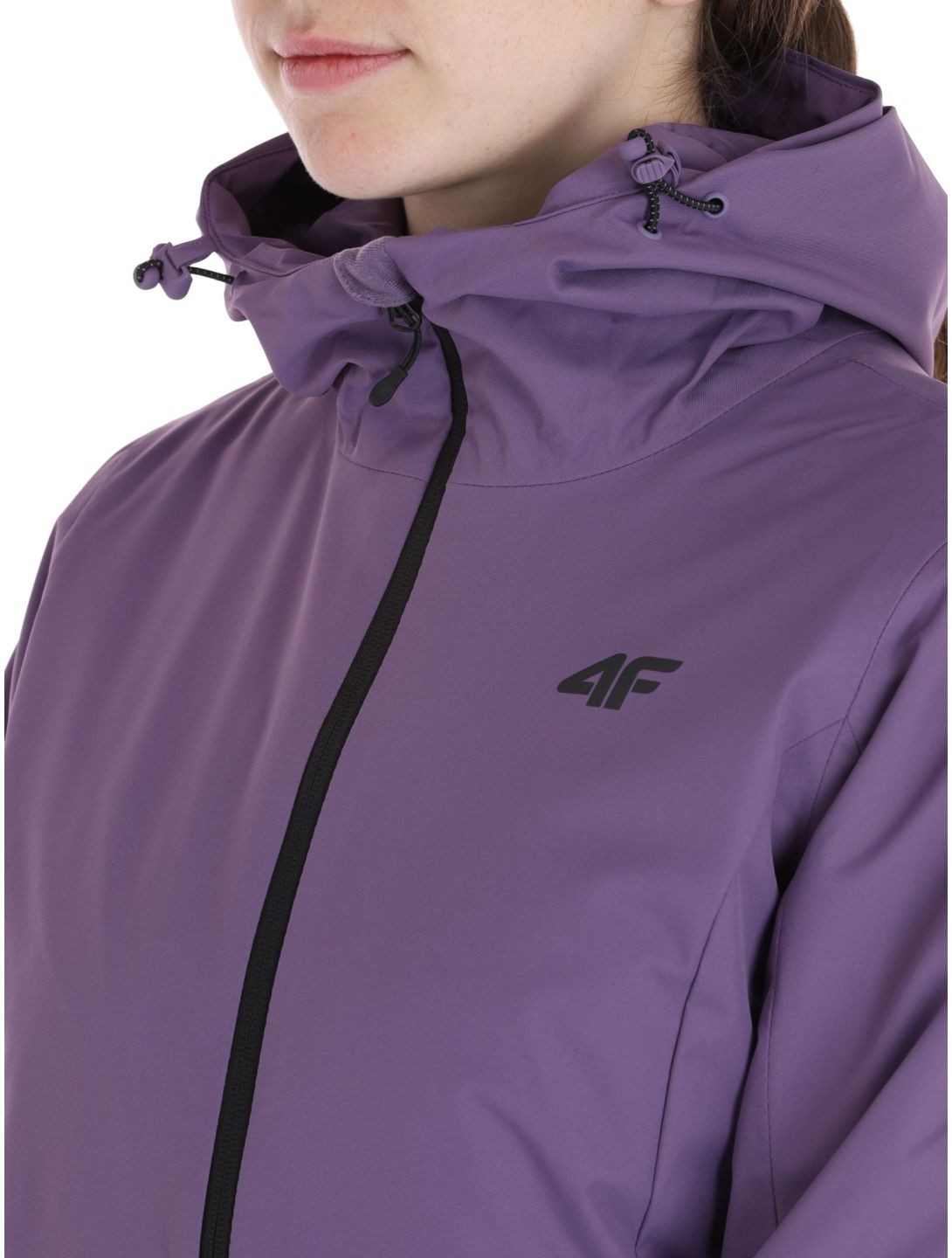 4F, Jacket  F120 ski-jas dames Dark Violet paars 