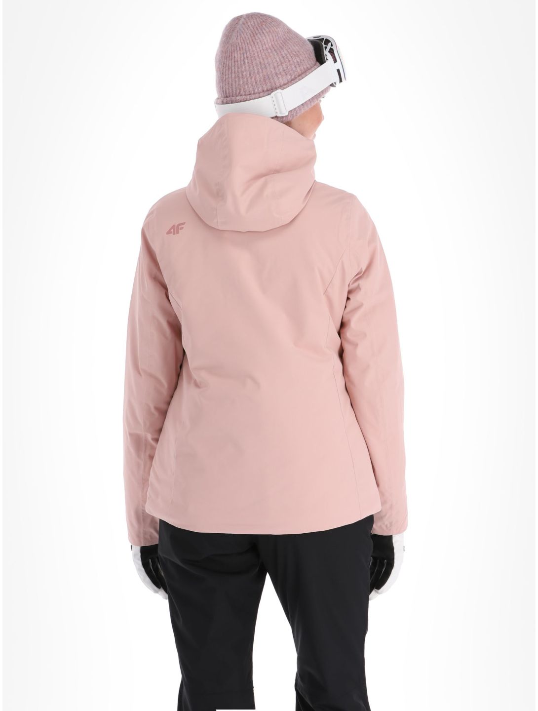 4F, Jacket  F120 ski-jas dames Light Pink roze 