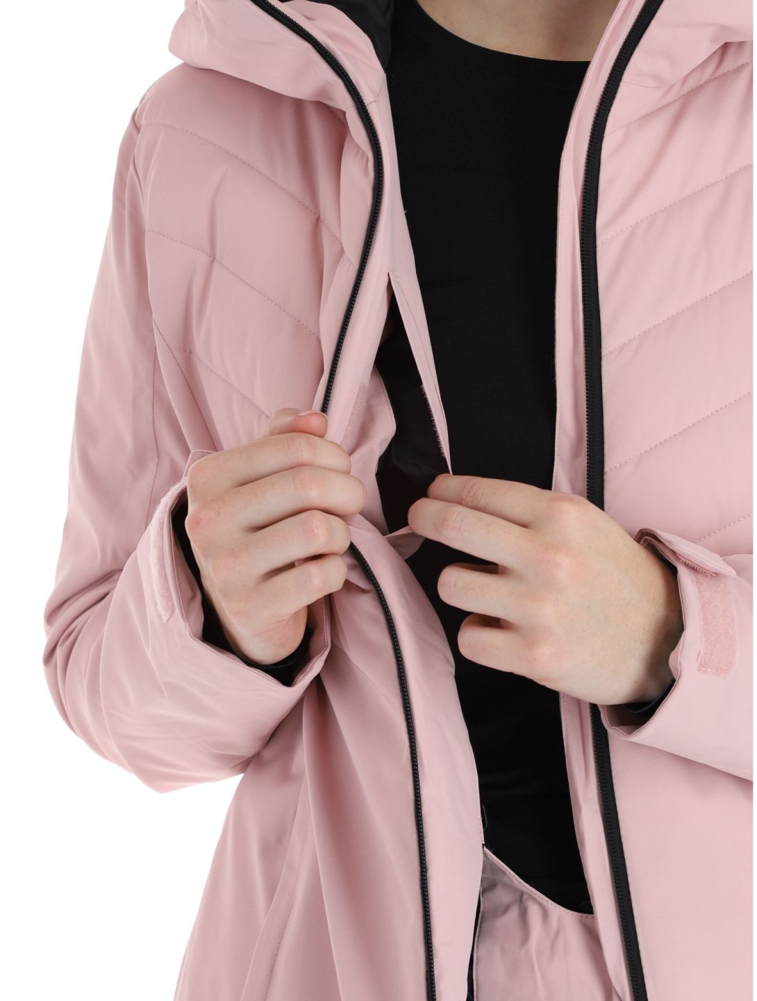 4F, Jacket  F122 ski-jas dames Light Pink roze 