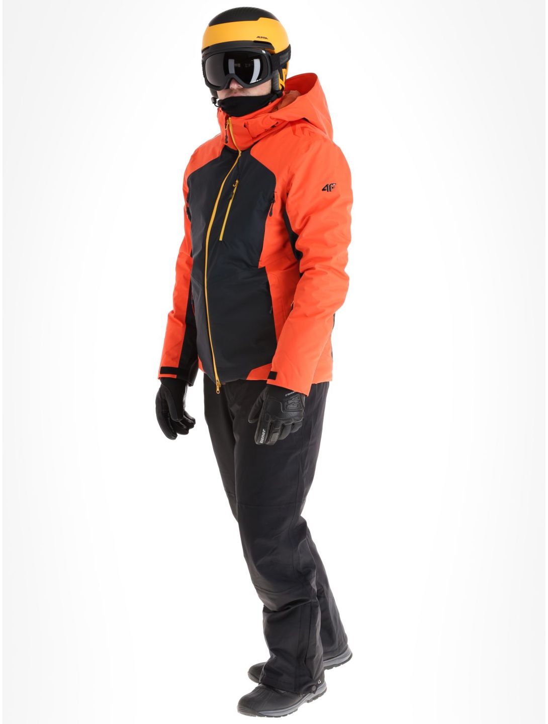 4F, Technical Jacket  M283 ski-jas heren Black zwart 