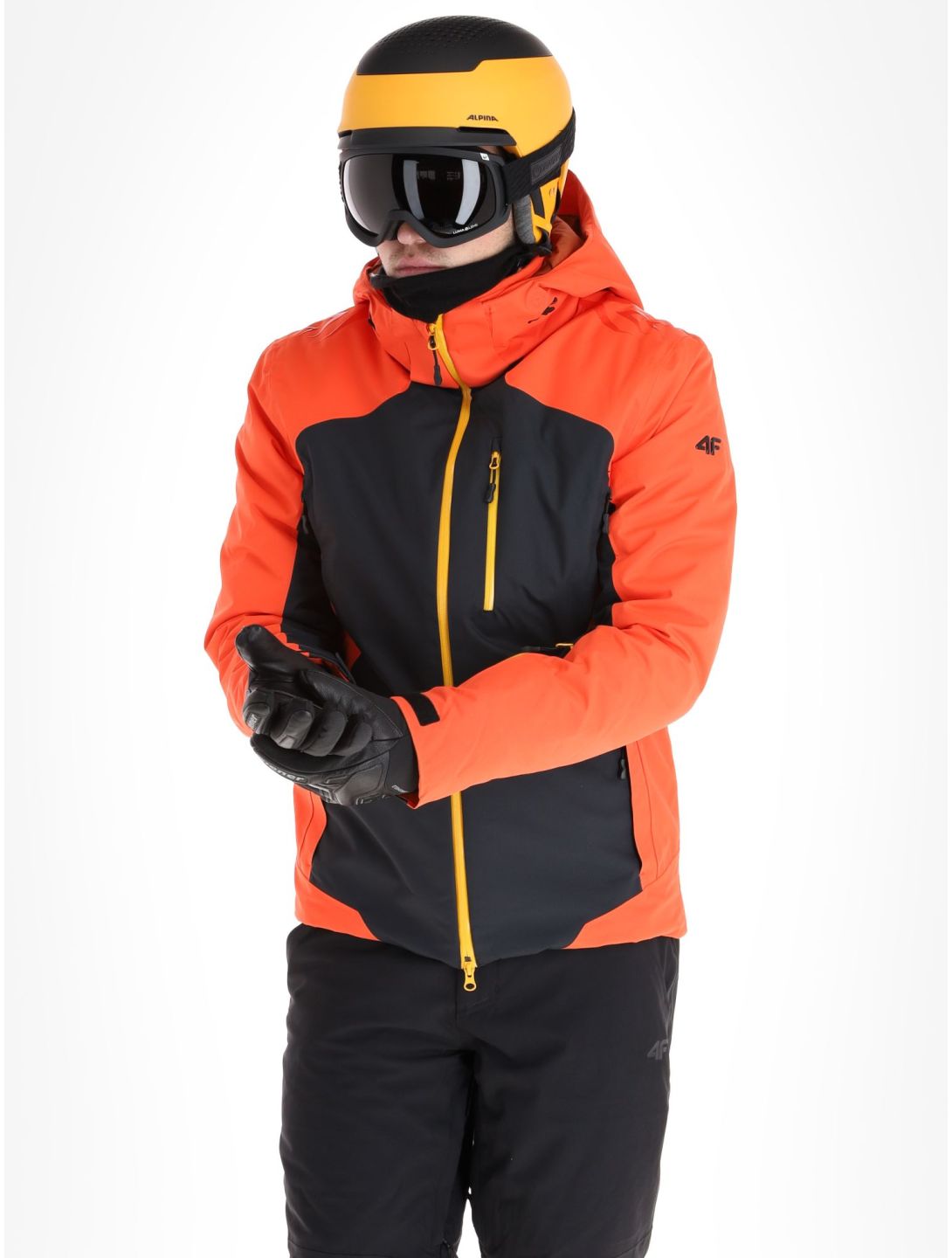 4F, Technical Jacket  M283 ski-jas heren Black zwart 