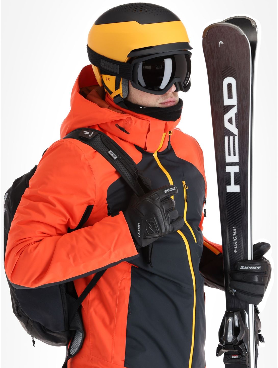 4F, Technical Jacket  M283 ski-jas heren Black zwart 