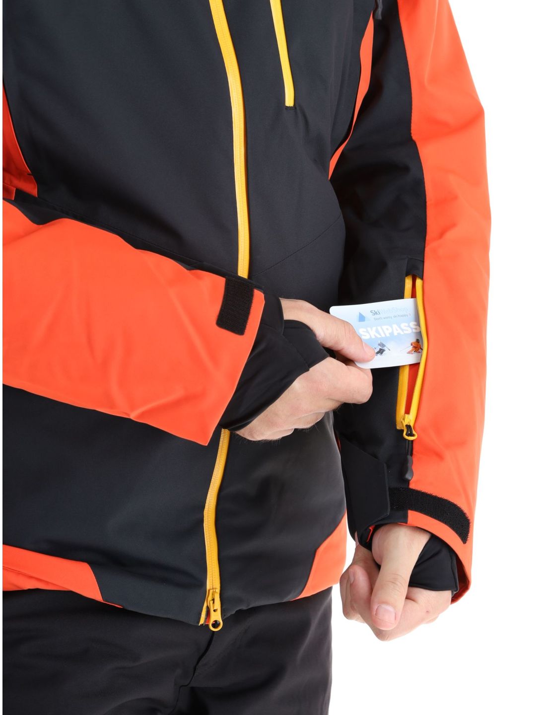 4F, Technical Jacket  M283 ski-jas heren Black zwart 